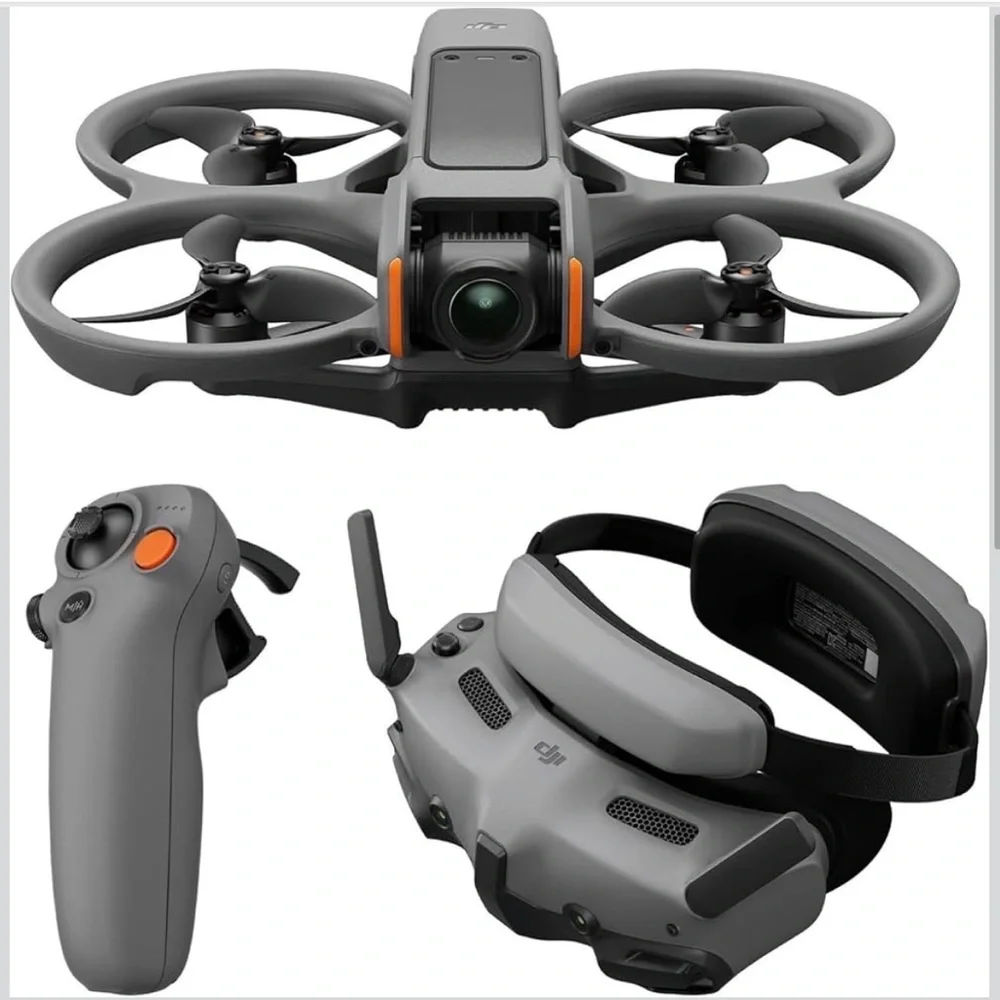 DJI Avata 2 FPV Drone with 3-Battery Fly More Combo, 4K Video, (Open Box / New)